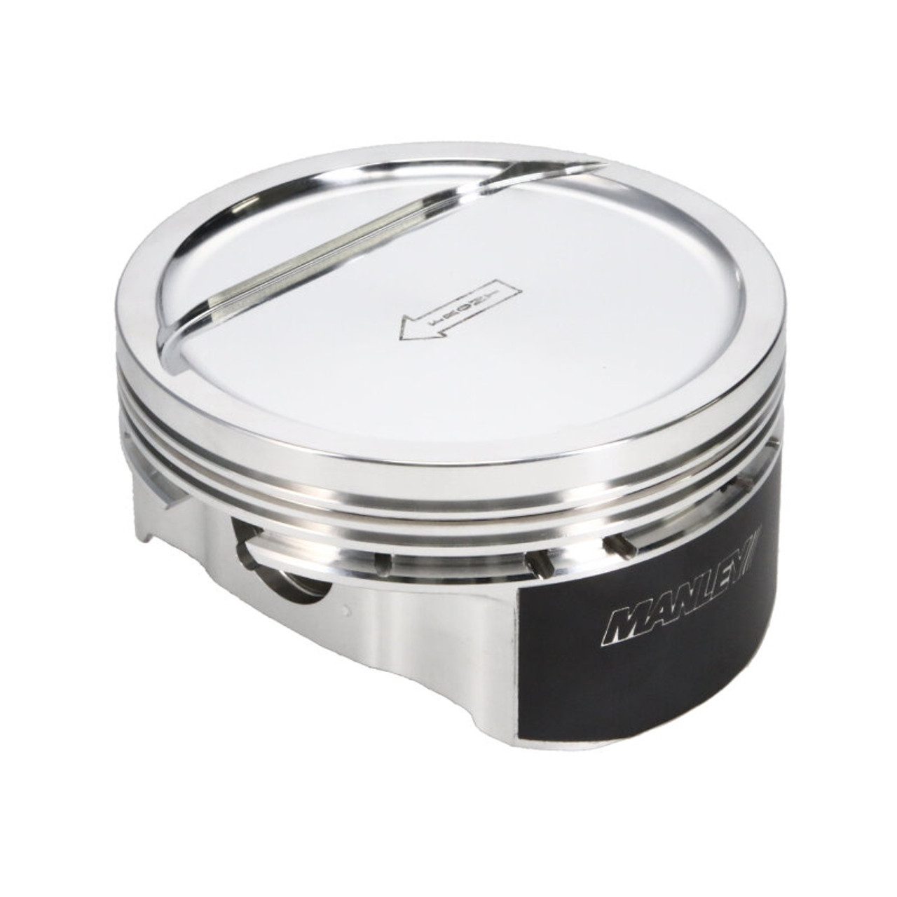 Manley Chevrolet LS Piston Set - 4.065in Bore 1.115in CH, -18.00 CC - 596265CE-8 Photo - Primary