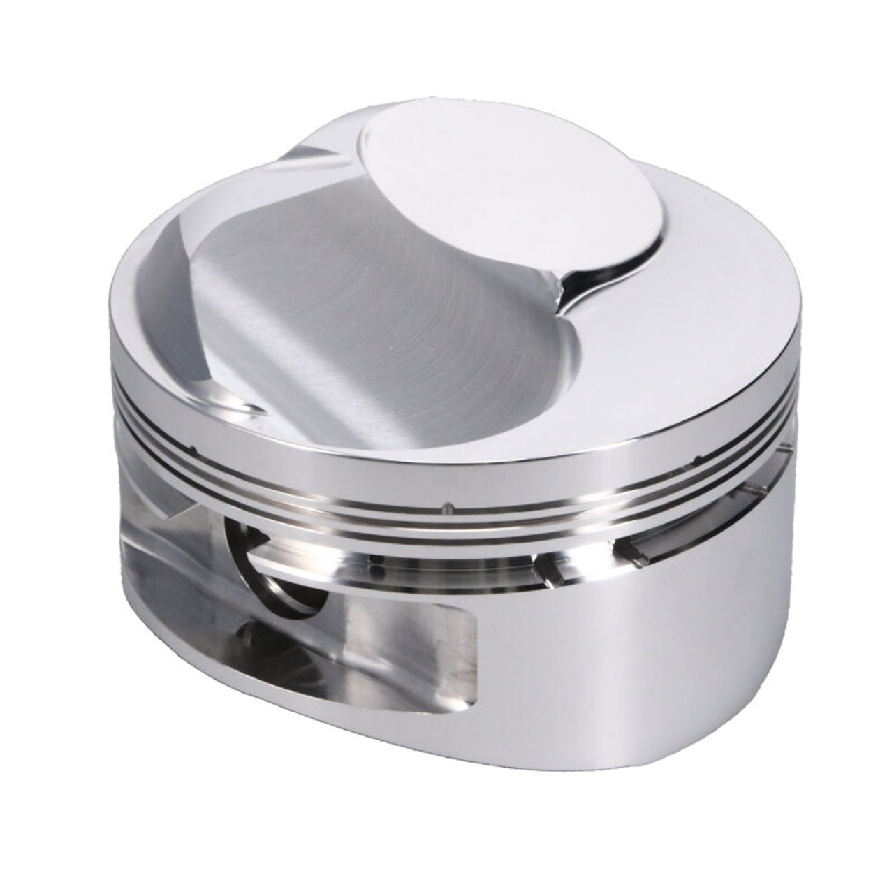 Manley Chevrolet Big Block Piston Set - 4.500in Bore 1.395in CH, 43.00 CC - 697500-8 Photo - Primary