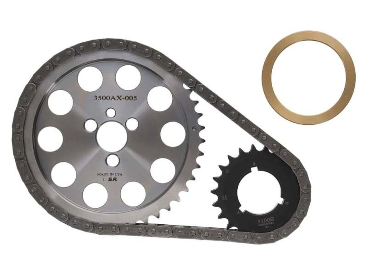 Manley Billet Timing Chain Kit - Small Block Chevrolet - Shim - Short - 73311 User 2