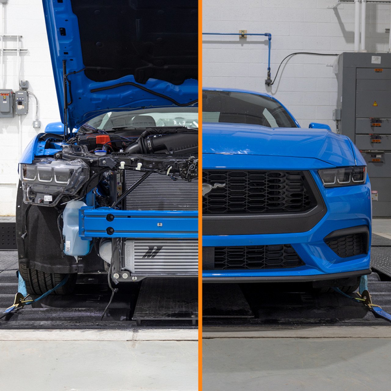 Mishimoto 2024+ Ford Mustang 2.3L EcoBoost Performance Intercooler Kit -  Black/Black - MMINT-MUS4-24KBKBK User 1