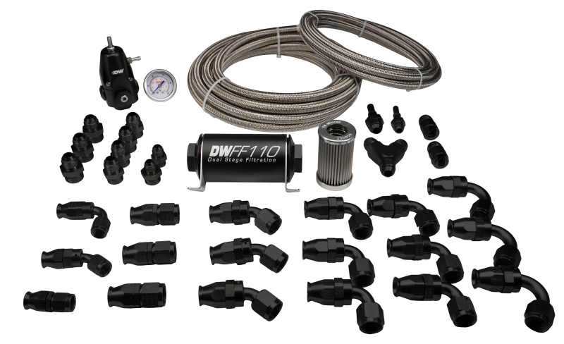 DeatschWerks A90 Supra / BMW M3/M4 X Module PTFE Return Plumbing kit - 6-627 Photo - Primary