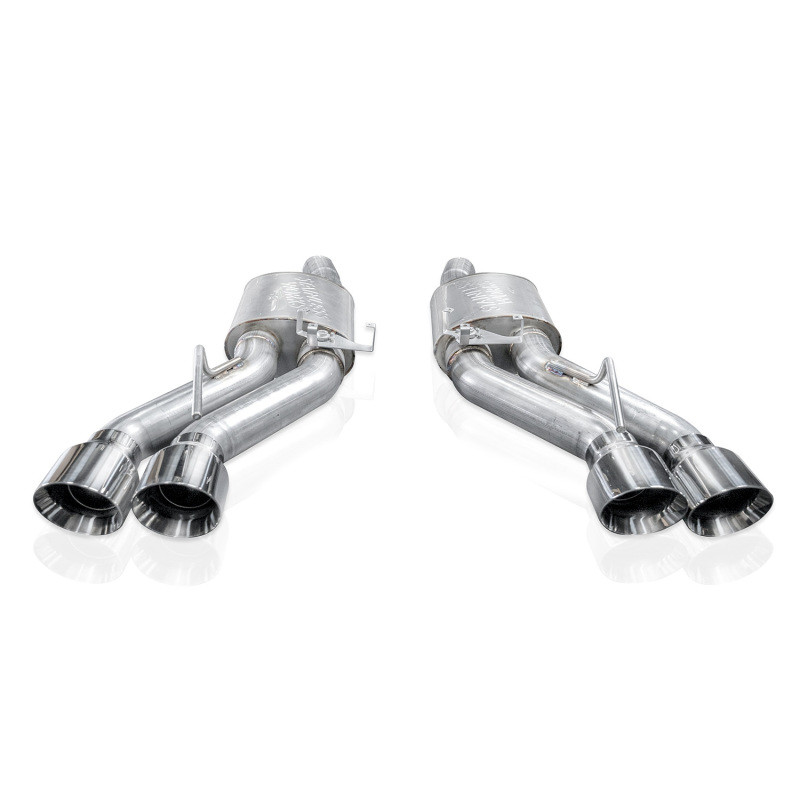 Stainless Works 22-25 Cadillac CT5-V Blackwing Axle Back Exhaust - Polished Tips - CT5V22AB Photo - out of package