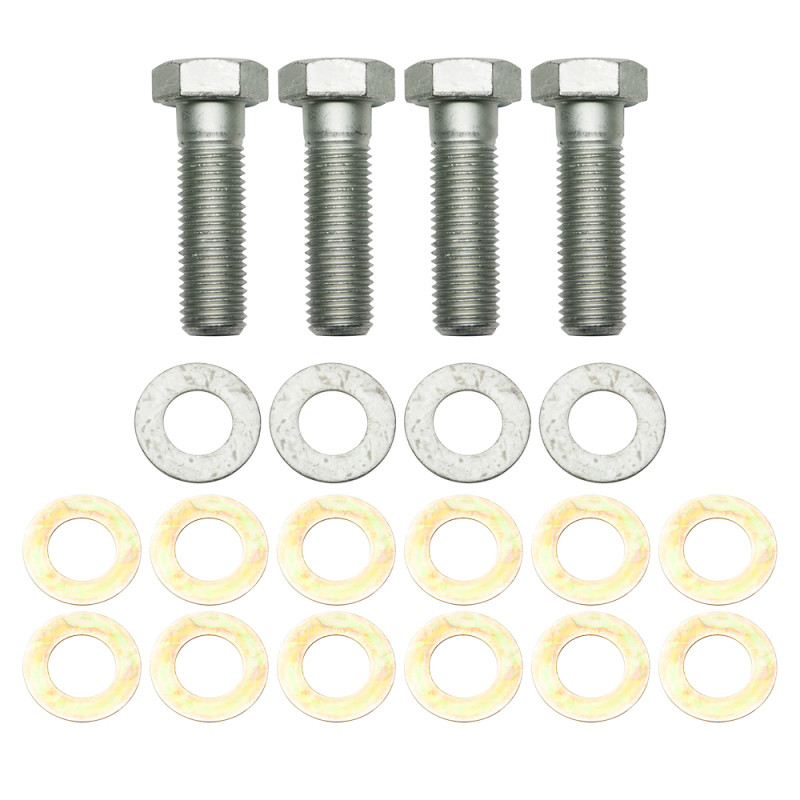 Wilwood M16-2.00x55mm Bracket Bolt Kit w/ Washers & Shims (Pack of 4) - 230-15161 Photo - Primary