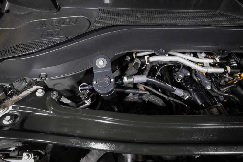 K&N Catch Can Oil Separator Ford Explorer 3.0L Ecoboost 20-21 - 81-0808 Photo - Mounted