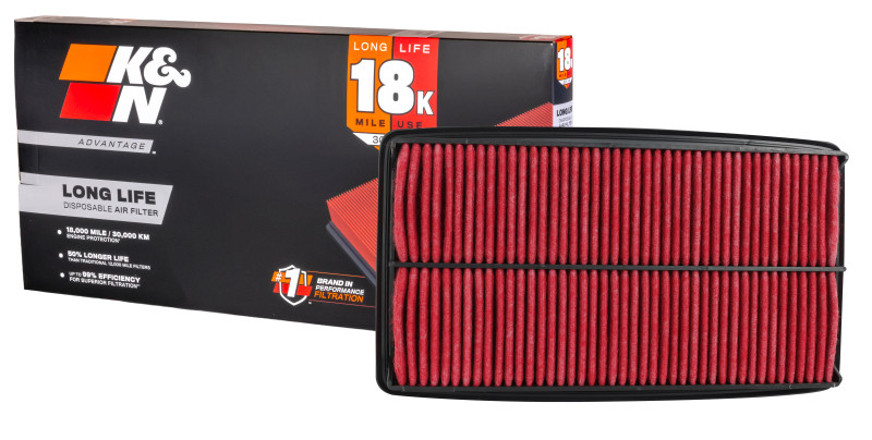 K&N Hon Odyssey 05-10 Pilot 09-10 3.5L V6 Air Filter - KNA-2309 Photo - out of package