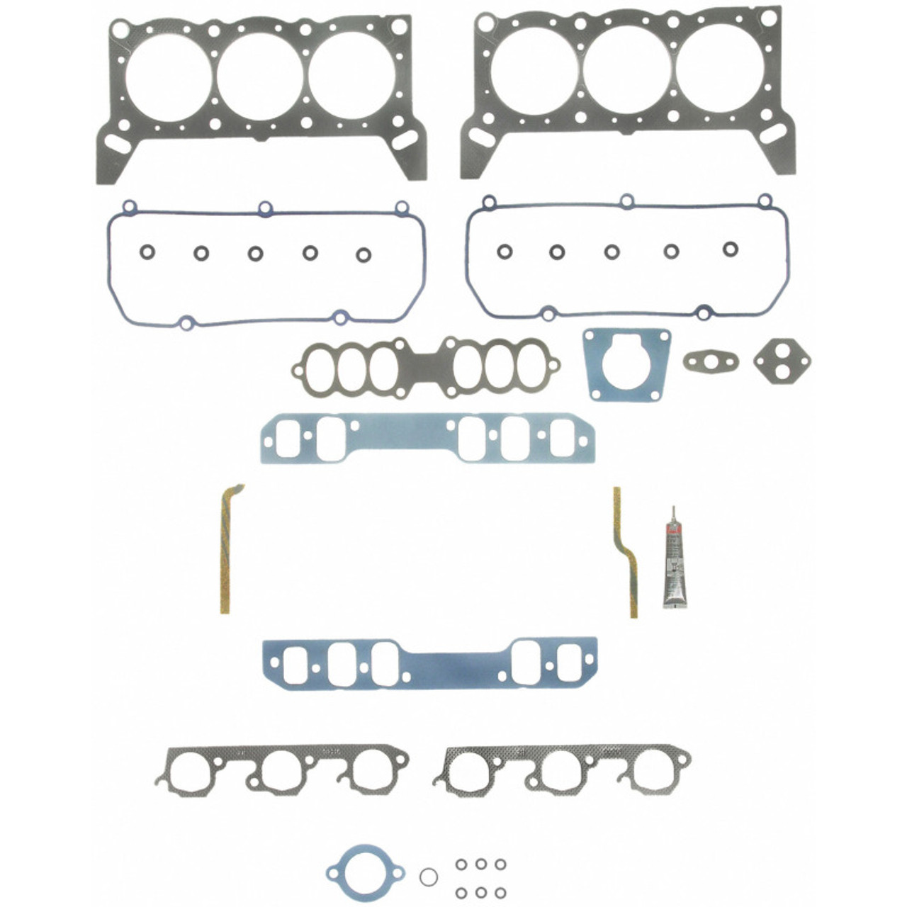 Fel-Pro Ford Taurus HIS 9560 PT-2 PermaTorque Engine Cylinder Head Gasket Set - HIS9560PT2 Photo - Primary