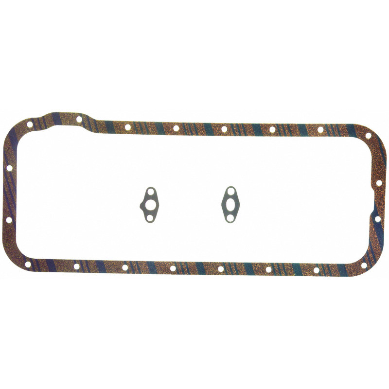 Fel-Pro Ford Thunderbird OS 11701 C Engine Oil Pan Gasket Set Blue Stripe cork-rubber - OS11701C Photo - Primary
