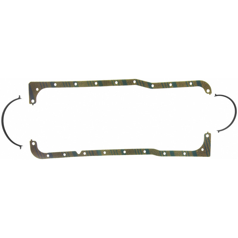 Fel-Pro Ford F-150 OS 30214 C Engine Oil Pan Gasket Set Blue Stripe cork-rubber - OS30214C Photo - Primary