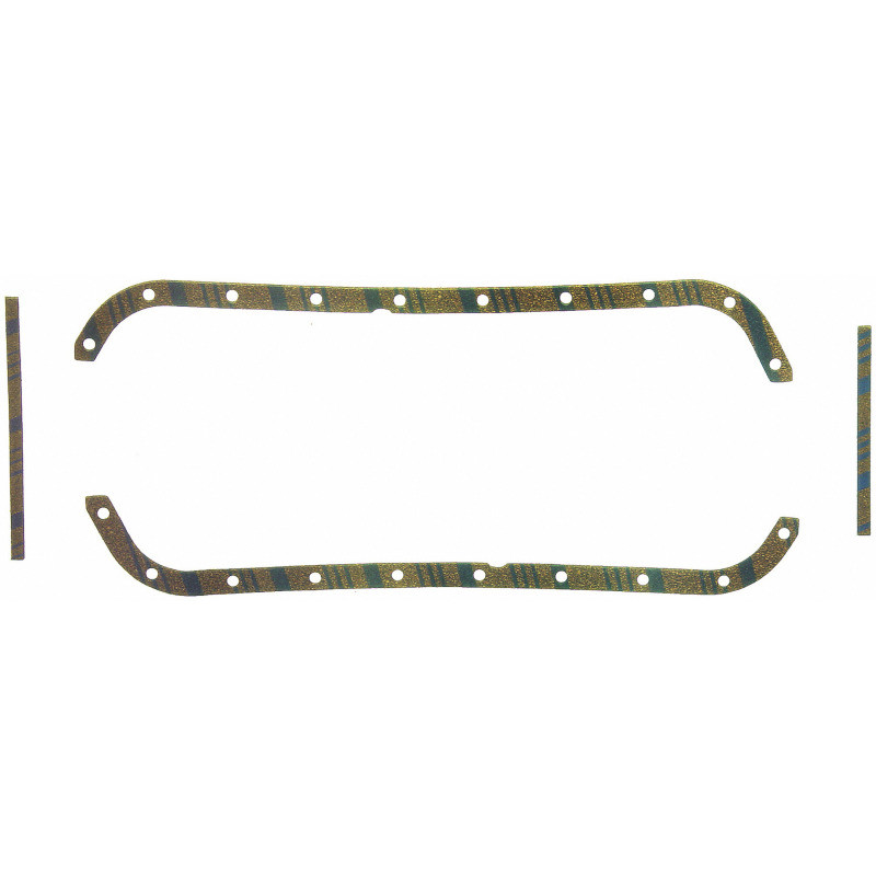 Fel-Pro OS 5363 C-2 Engine Oil Pan Gasket Set Blue Stripe cork-rubber - OS5363C2 Photo - Primary