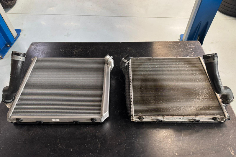 CSF 2019+ 992.1/992.2 Porsche 911(3.0LT Base/T/S/4/4S/GTS/4 GTS) High Perf Right Aluminum Radiator - 7242 User 2