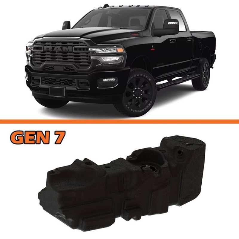 Titan Fuel Tanks 25-26 RAM 2500/3500 Cummins 4WD Crew Cab Short Bed 52 Gallon XXL Mid-Ship Fuel Tank - 7030125 User 1