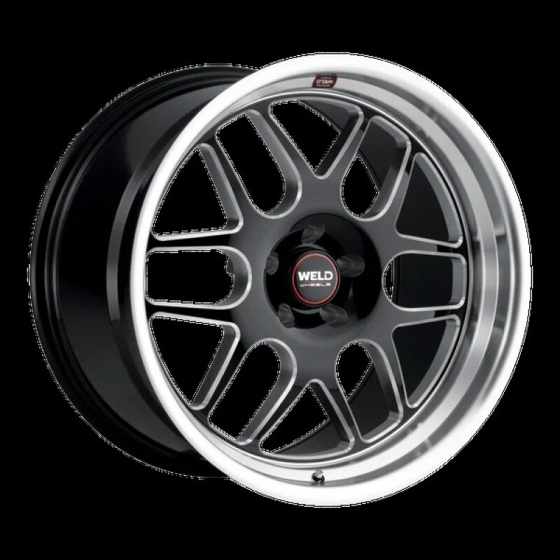 Weld Solana 17x8 / 5x127 BP / ET0 / 78.1mm Bore - Gloss Black MIL DIA Wheel - S11078073450 Photo - Primary