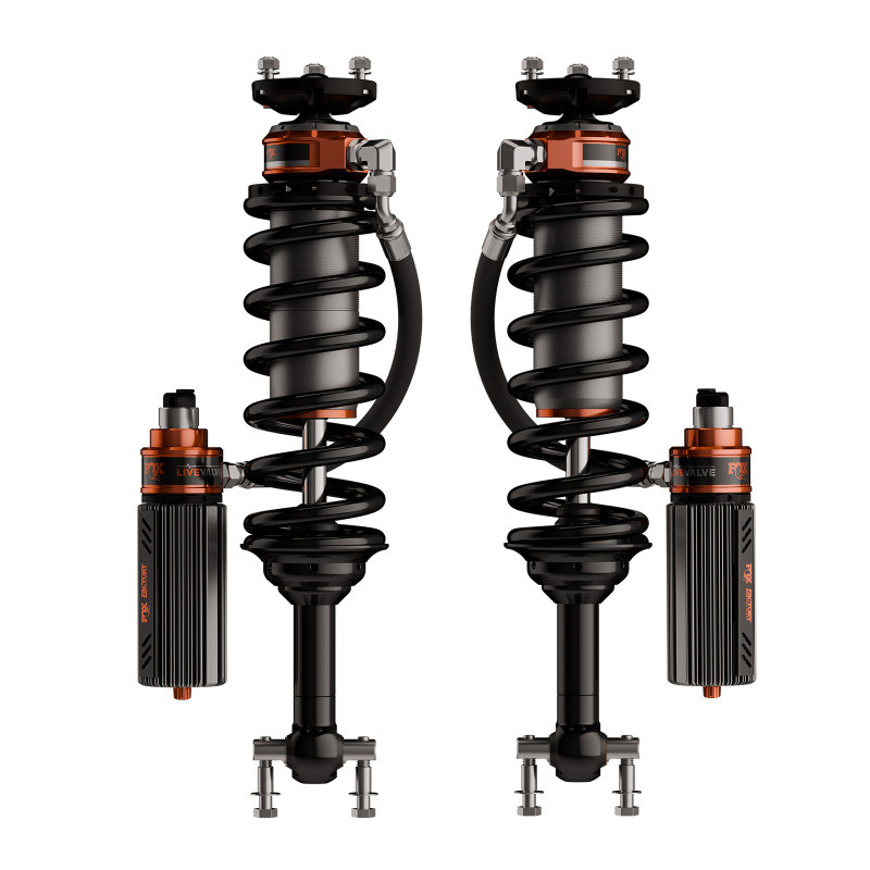 Fox 2021+ Ford Bronco 3.2 Factory Race Live Valve Coilover Kit (Connected Suspension) - 883-06-249 Photo - Close Up