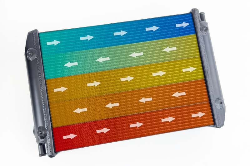 CSF McLaren MP4-12C / 650S / 675LT High Performance Heat Exchanger - 8213 Illustration Guide