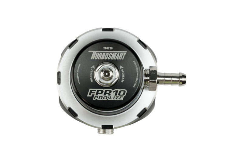 Turbosmart FPR10 Pro-Lite Fuel Pressure Regulator - Black - TS-0404-1442 Photo - Close Up