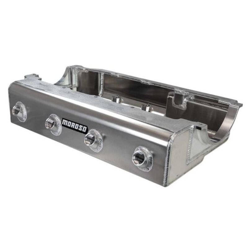 Moroso BBC Mark IV Marine Dry Sump 4 P/U 5in Deep Aluminum Oil Pan w/Pump Notch - 20036 User 1