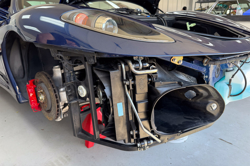 CSF 05-09 Ferrari F430 High Performance All Aluminum Radiator - Left/Right - 7247 Photo - Mounted