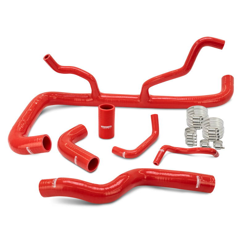 Mishimoto 2024+ Toyota Tacoma Silicone Coolant Hose Kit - AT - Red - MMHOSE-TAC-24ARD Photo - Primary