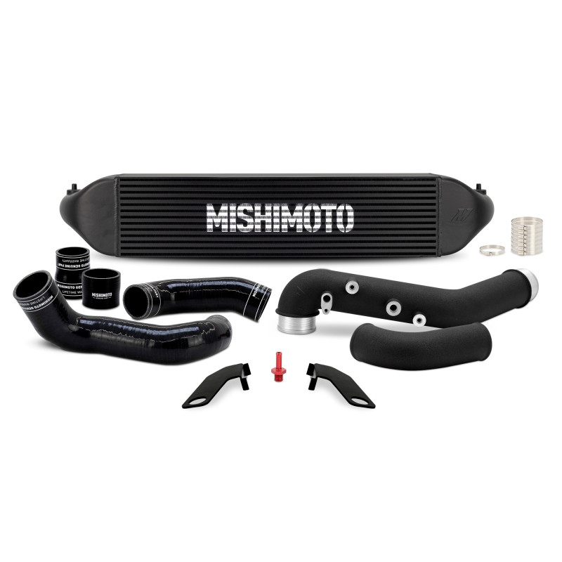 Mishimoto 2023+ Honda Civic Type-R Intercooler Kit w/Pipes - Black Intercooler/Black Pipes - MMINT-CTR-23KBKBK Photo - Primary