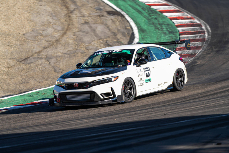 CSF 2023+ Honda Civic Type R FL5 High-Performance Dual Engine Oil Cooler Kit - 8343 Photo - lifestyle view