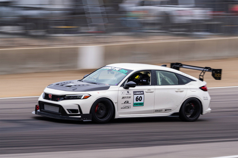 CSF 2023+ Honda Civic Type R FL5 High-Performance Dual Engine Oil Cooler Kit - 8343 Photo - lifestyle view