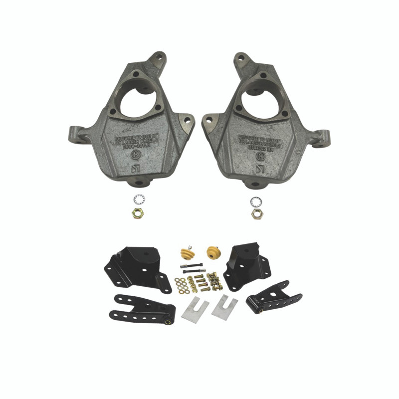 Belltech 99-06 Chevrolet Silverado/GMC Sierra Lowering Kit (2in Front/4in Rear) - W/O Shocks - 1009 Photo - Primary