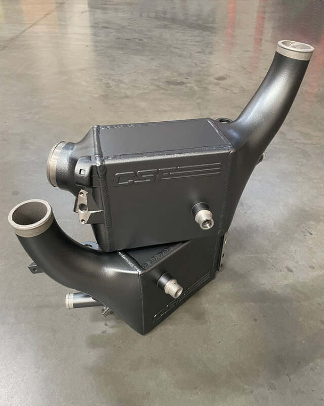 CSF 16-21 BMW M5 (F90) / 17-21 BMW M8 (F91/F92/F93) Twin Charge-Air-Cooler Set - Blue Stone - 8178BS Photo - Primary