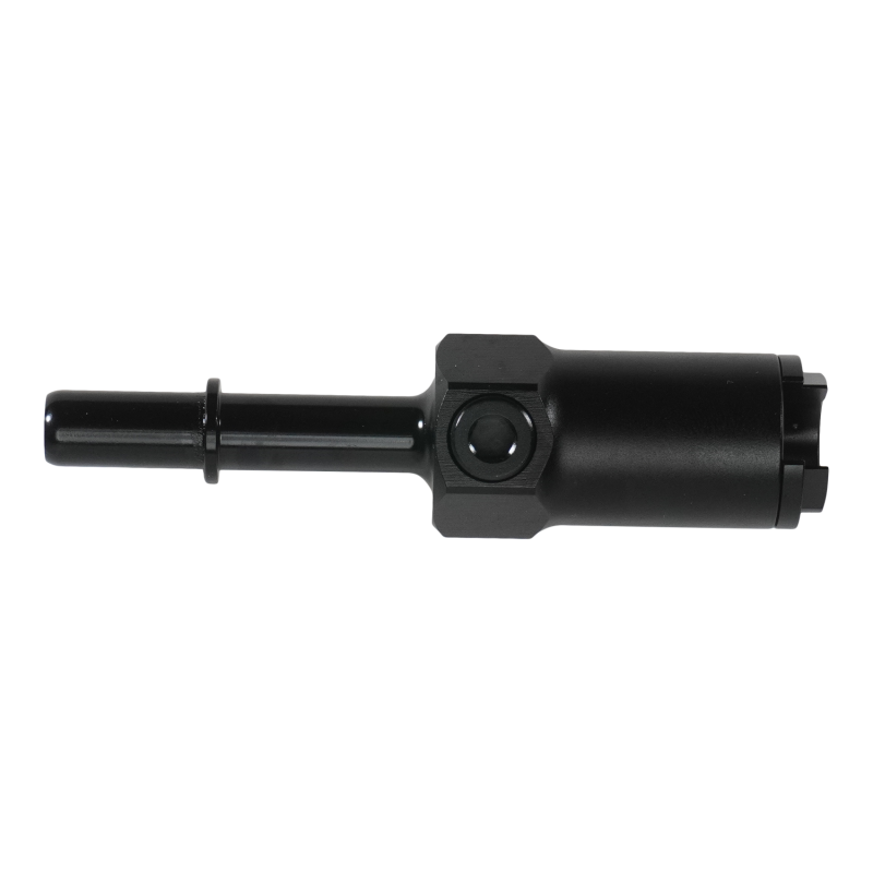 DeatschWerks 3/8in EFI Quick Connect Gauge Adapter 1/8in NPT Gauge Port - 6-02-0783-B Photo - Primary
