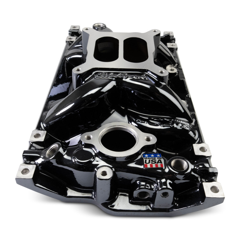 Edelbrock Chevy Vortec SB Performance EPS Manifold - Black Plasma Finish - 2716-BP Photo - out of package