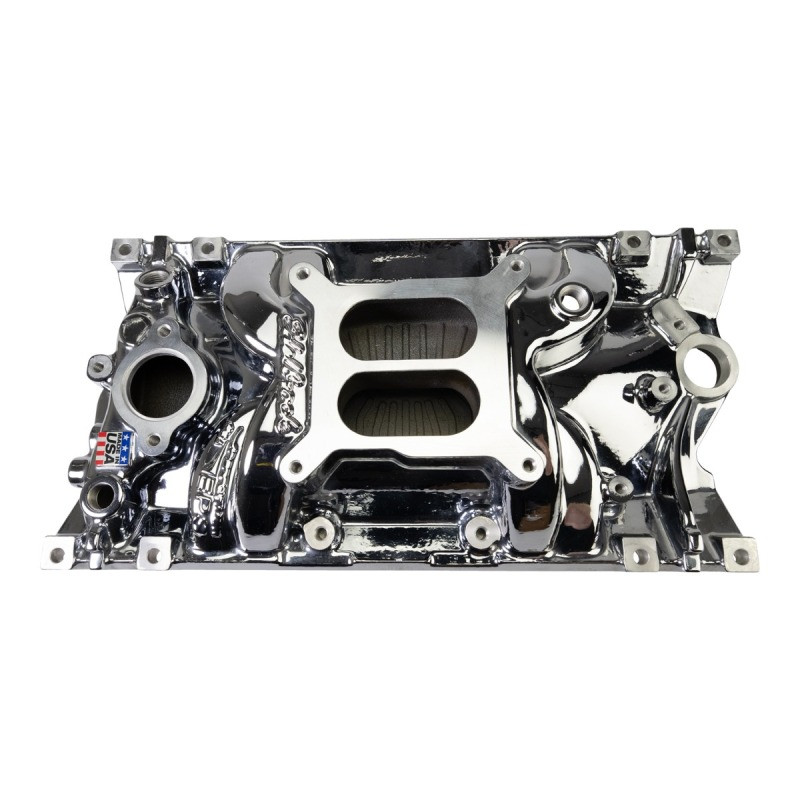 Edelbrock Chevy Vortec SB Performance EPS Manifold - Chrome Plasma Finish - 2716-CP Photo - Primary