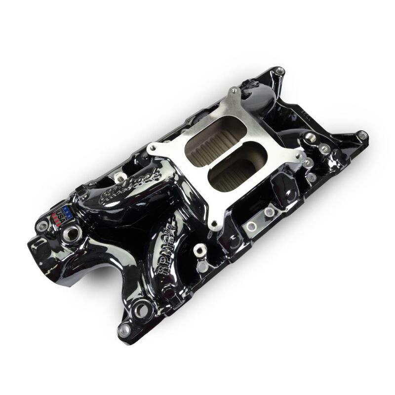 Edelbrock RPM Air-Gap Intake Manifold for Small-Block Ford - Black Plasma Finish - 7521-BP Photo - out of package