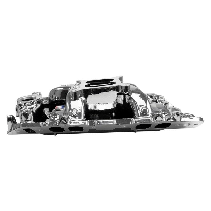 Edelbrock RPM Air-Gap Intake Manifold for Big-Block Chevy Oval Port - Chrome Plasma Finish - 7561-CP Photo - out of package