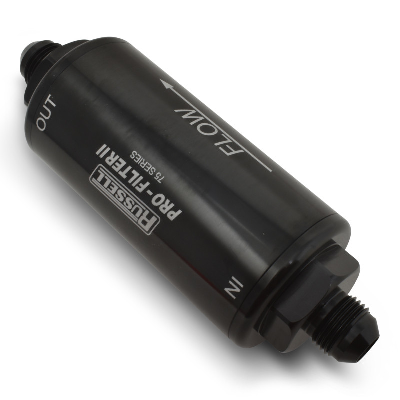 Russell 6An 100 Micron Filter Assembly 75 Series Pro-Filter 2 - 750610 360 Degree Image Set