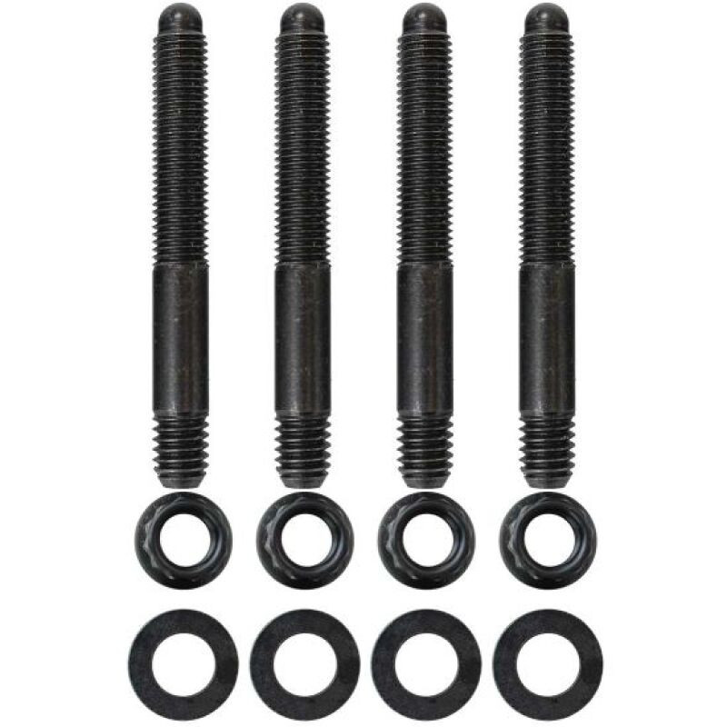 Moroso 5/16in-24 x 2.5in Long 12-Point Nuts Carburetor Stud Kit - 37963 User 1