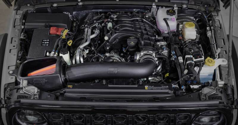 K&N Jeep Wrangler V6 3.6L NextGen Cold Air Intake - 50-1576 Photo - Mounted