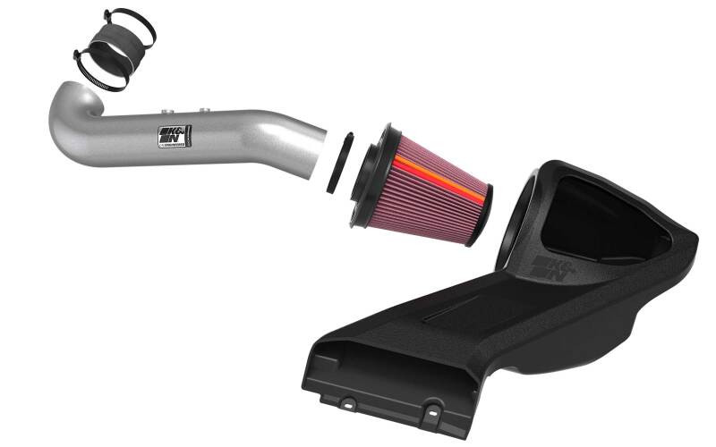 K&N 2016-2020 Ford F-150 V8 5.0L NextGen Aluminum Cold Air Intake - 70-2591 Photo - out of package