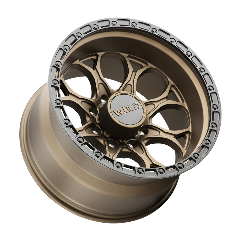 Weld Off-Road Ledge 8 8x170 / ET -18 / BS 4.75 / Satin Bronze Wheel - Non-Beadlock 125.1 - W10600017476 Photo - Close Up