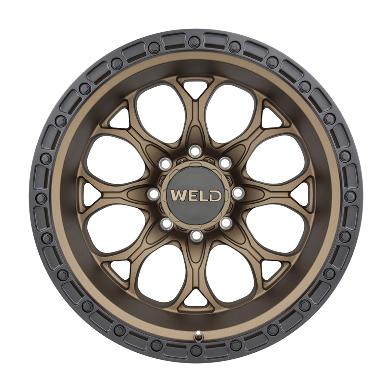 Weld Off-Road Ledge 8 8x170 / ET -18 / BS 4.75 / Satin Bronze Wheel - Non-Beadlock 125.1 - W10600017476 Photo - Close Up