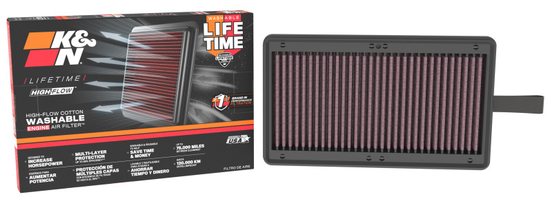 K&N 23-26 Kia Sportage 2.5L L4 Replacement Air Filter - 33-5150 Photo - out of package