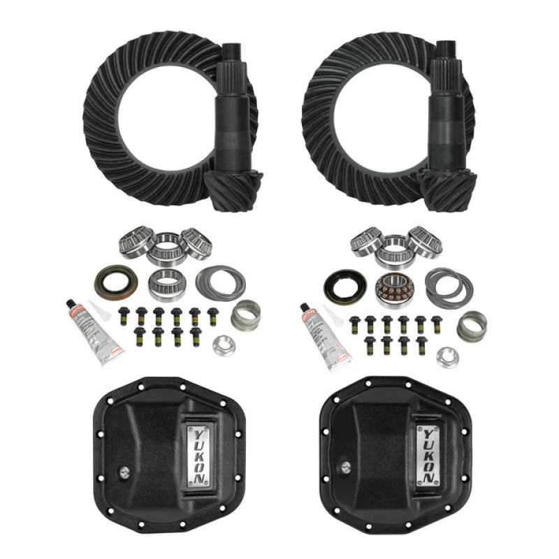 Yukon Gear Jeep JL/JT Stage 2 Re-Gear Kit w/Covers Dana 44 - 4.56 Ratio/28 Spline - YGK067STG2 User 1