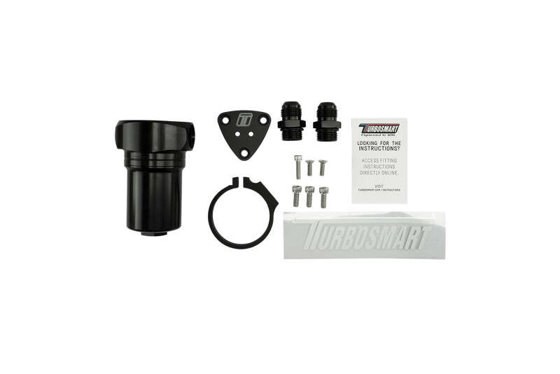 Turbosmart 10um 10AN Fuel Filter Canister - Black - TS-0402-1242 Photo - Close Up
