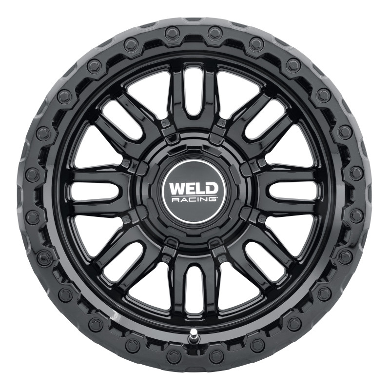 Weld Off-Road Swift 17x9in - 8x170 BP - ET-12 - 125.1mm CB - Gloss Black Wheel & Ring - W18479017450 Photo - Primary