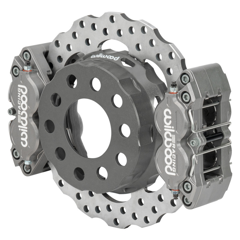 Wilwood Lamb/MW Dynapro SA Lug Drive Dynamic Dual Rear Drag Brake Kit - 2.81 Offset/.68 Stud - 140-17884-D Photo - Primary