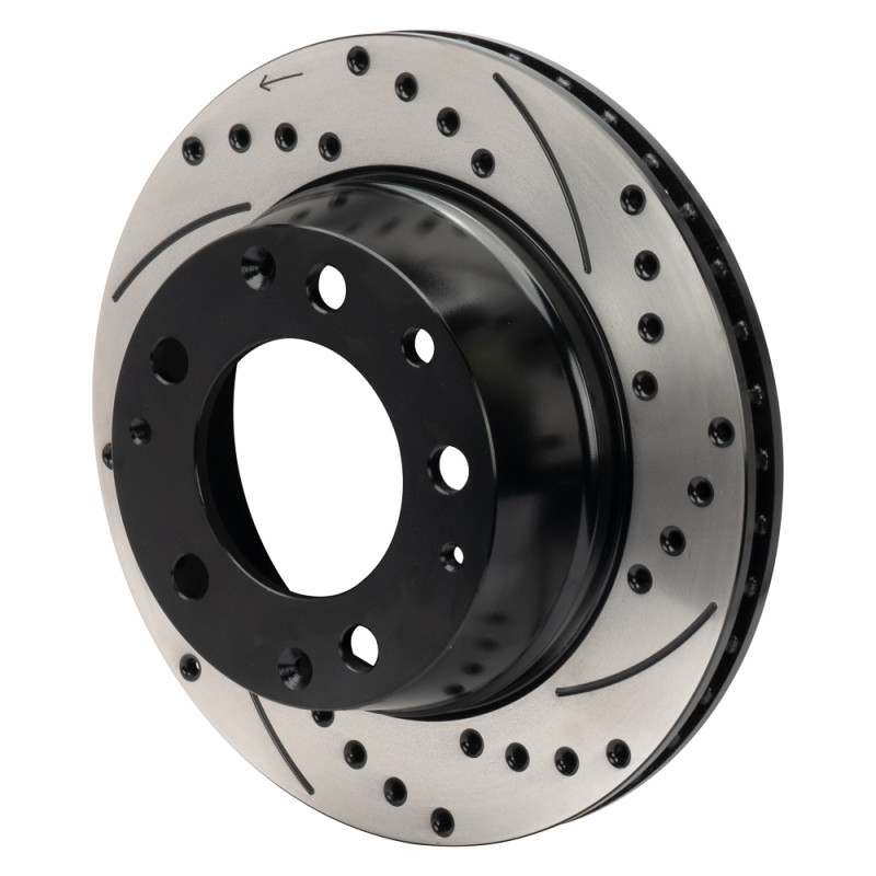 Wilwood ROTOR1142-095DS354-205MNEXXXXR 5X5.118 SRP black - 160-16699-BK Photo - Primary