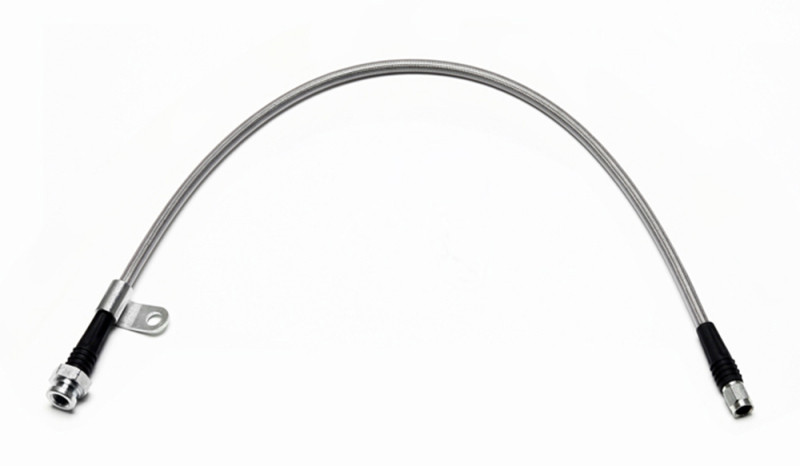 Wilwood flexline 24IN. OAL M10X1 to -3 W/BRACKET R/H - 220-11591 Photo - Primary