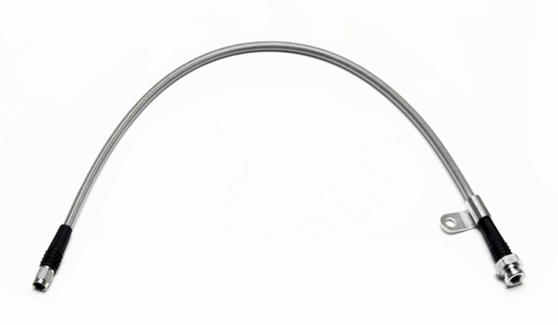 Wilwood flexline 24IN. OAL M10X1 to -3 W/BRACKET L/H - 220-11592 Photo - Primary