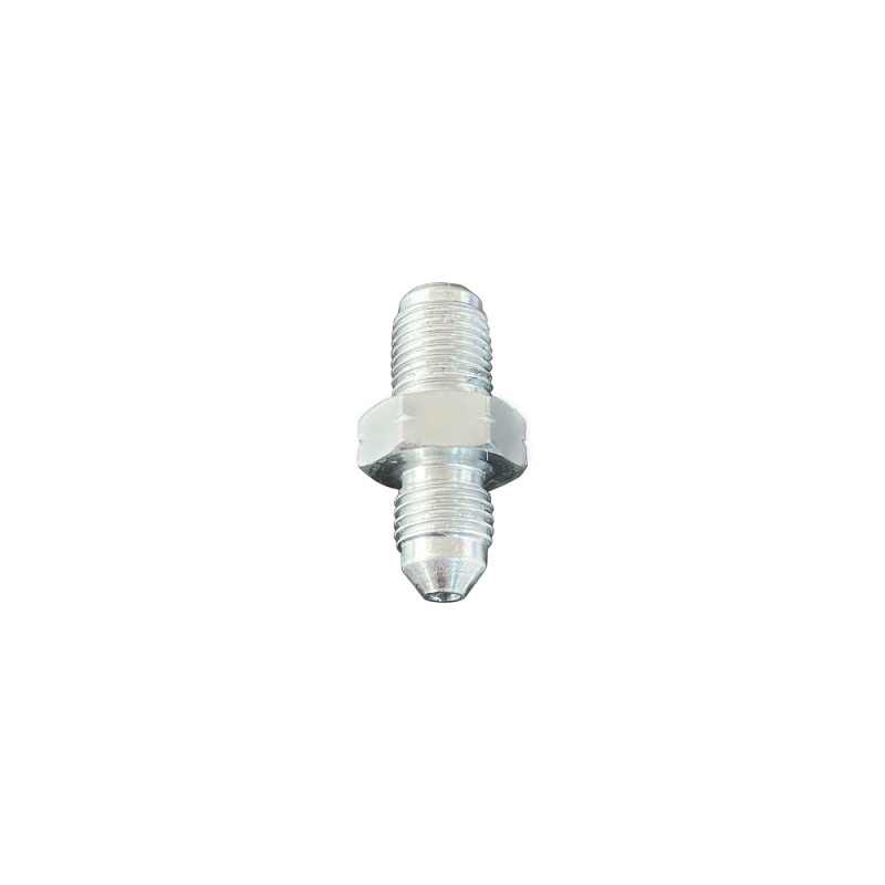 Wilwood fitting inlet straight -3 AN male to M10X1 male steel zinc - 220-17549 Photo - Primary