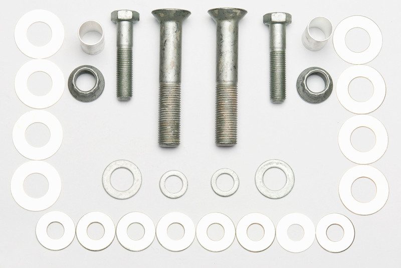 Wilwood bolt kit bracket 1/2-20 fhcs 3/8-24 hhcs W/NUTS/SHIMS - 230-13632 Photo - Primary