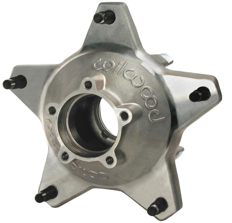 Wilwood hub starlite 55 std rear 1 ton bearing races drilled stud - 270-16772D Photo - Primary
