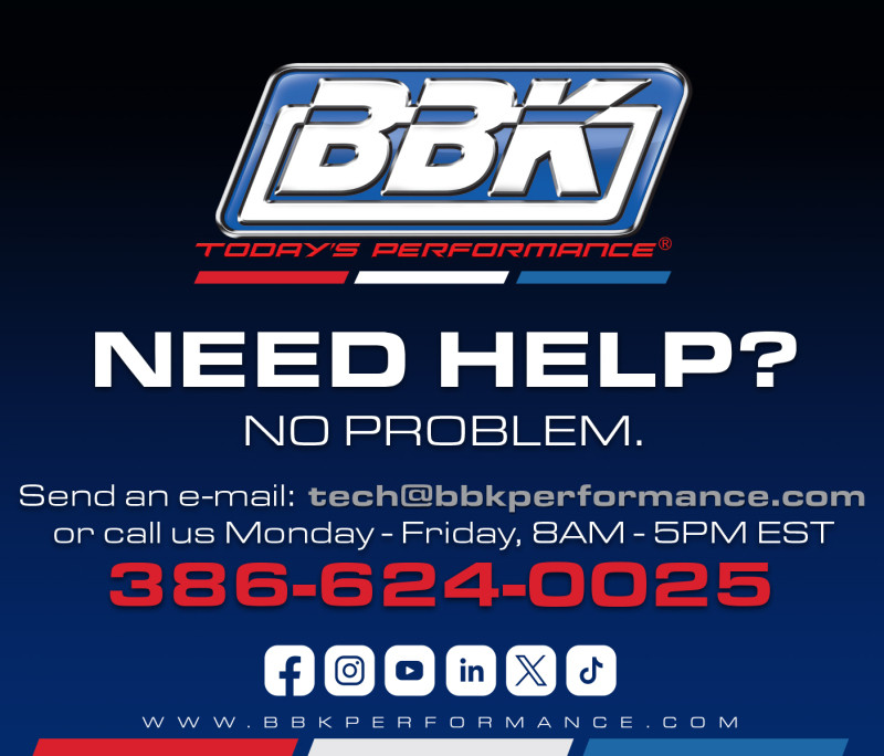 BBK 19-26 Ram 5.7L Hemi O2 Sensor Extension Kit 12in (Pair) - 1124 Installation Instructions